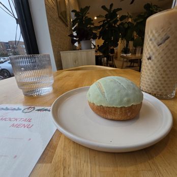 Libélula Bakery and Kitchen - Pan de Bono with coffee - Dominican Near Me - Montclair, New Jersey