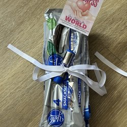 Dollar Tree - Great candy and socks to make RAOKS (Random Acts of Kindness) to leave out in the world.