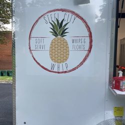 Steel City Whip - Food truck sign