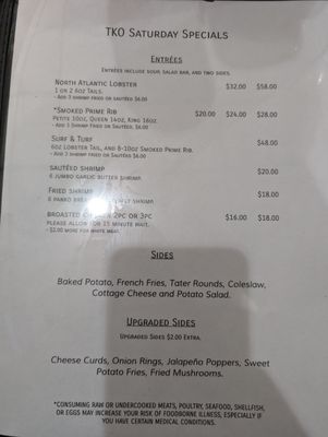 Menu photo 6 TKO Bar & Grill Richland Center, WI Menu photo 6 TKO Bar & Grill Richland Center, WI