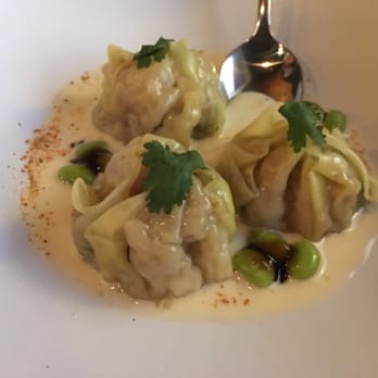 Lucky Belly - Lobster Shu Mai with Meyer Lemon Beurre Blanc - new item - Bars Near Me - Honolulu, Hawaii Lucky Belly - Lobster Shu Mai with Meyer Lemon Beurre Blanc - new item - Bars Near Me - Honolulu, Hawaii
