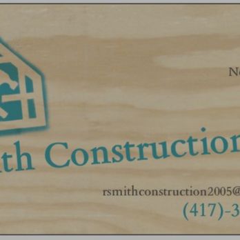 Smith construction - a business card for smith construction - General Contractors Near Me Smith construction - a business card for smith construction - General Contractors Near Me