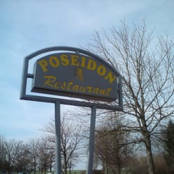 Gaststätte Poseidon - Schild.