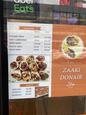 Menu photo 1 Zaaki Cuisine New Westminster, BC Menu photo 1 Zaaki Cuisine New Westminster, BC