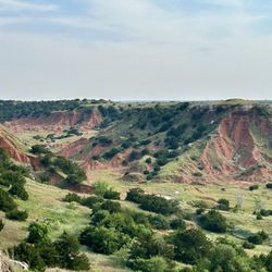 Gloss Mountain State Park - Views from high above