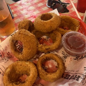 Huey's Collierville - BASKET OF ONION RINGS - Burgers Near Me - Collierville, Tennessee Huey's Collierville - BASKET OF ONION RINGS - Burgers Near Me - Collierville, Tennessee