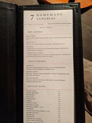 Menu photo 2 Sangrias Wine And Tapas Bar St. Augustine, FL