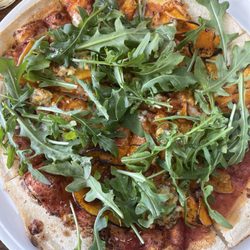St. Andrews Beach Brewery - Pumpkin and Gorgonzola pizza - average