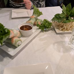 2 Piece Vegetarian Spring Rolls