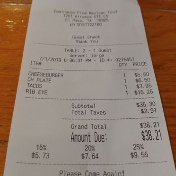Dominguez Mexican Food Restaurant - Mexican Near Me - El Paso, Texas Dominguez Mexican Food Restaurant - Mexican Near Me - El Paso, Texas