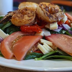 Village Diner - Tuscan shrimp salad