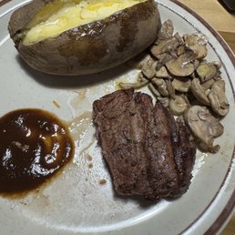 Filet and mushrooms Filet and mushrooms