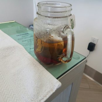 Hush Beauty Lounge - She asked me if I wanted anyrhing to drink and I said tea. So sweet of them. :) - Skin Care Near Me - Oceanside, California