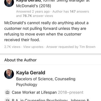 McDonald's - a screenshot of a tweet with the text what happens if you don't pull mcdonald's drive - Burgers Near Me - Carolina Beach, North Carolina McDonald's - a screenshot of a tweet with the text what happens if you don't pull mcdonald's drive - Burgers Near Me - Carolina Beach, North Carolina
