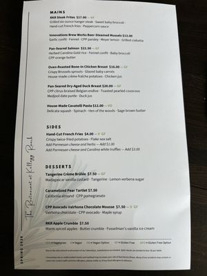 Menu photo 2 The Restaurant at Kellogg Ranch Pomona, CA