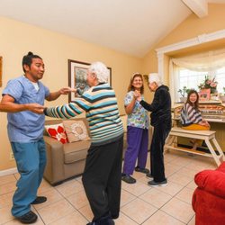Harbor Bay Assisted Living - Music and dancing with the residnts