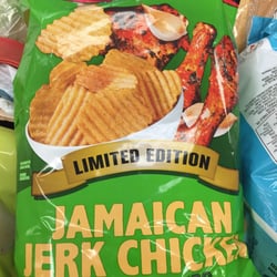 Winn Dixie - Winn Dixie produces Jerk Chicken potato chips and this was the second to last bag. Future post will update you on if this was a success.