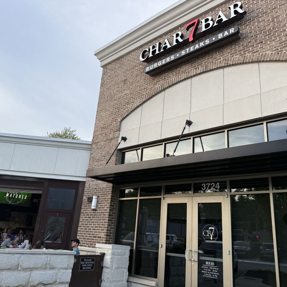 CharBar No 7 - Outside - Seafood Near Me - Greensboro, North Carolina