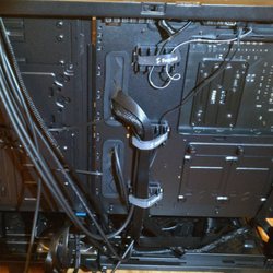 Seaside Computers - Rear of the case, with the back panel removed.