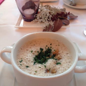 Hagenauerstuben - Delicious chestnut cream and bacon soup - Bars Near Me - Salzburg, 5