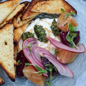 D/6 Bar & Lounge - Whipped Burrata Cheese - Tapas Bars Near Me - Vancouver, British Columbia D/6 Bar & Lounge - Whipped Burrata Cheese - Tapas Bars Near Me - Vancouver, British Columbia