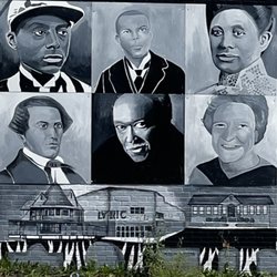 Know Your History, Then Make History mural