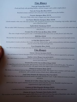 Menu photo 3 Ville Sainte Bistro Mount Pleasant, SC