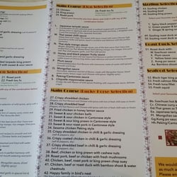 Summer Palace - Menu