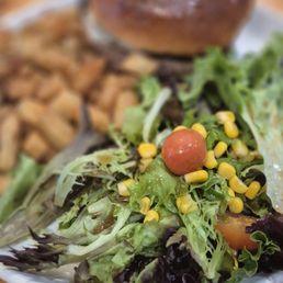 Popping Yolk Burger