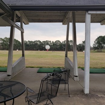 Golfworld - Tables and chairs available behind the tee area . Giant golf ball and measured flags for measuring your hit. - Golf Near Me - Little Rock, Arkansas Golfworld - Tables and chairs available behind the tee area . Giant golf ball and measured flags for measuring your hit. - Golf Near Me - Little Rock, Arkansas