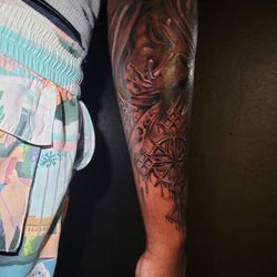 Big Time Tattoos and Piercings - Half sleeve