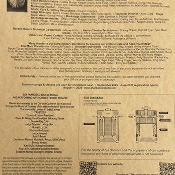 Herbst Theatre - 6/14/2025: Dancing performances' FYI. - Performing Arts Near Me - San Francisco, California Herbst Theatre - 6/14/2025: Dancing performances' FYI. - Performing Arts Near Me - San Francisco, California