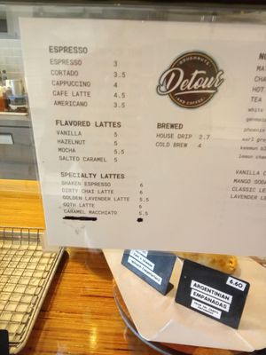 Menu photo 1 Detour Doughnuts And Coffee Frisco, TX