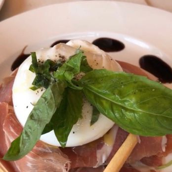 Bice - Burrata and prosciutto appetizer - Italian Near Me - Naples, Florida Bice - Burrata and prosciutto appetizer - Italian Near Me - Naples, Florida