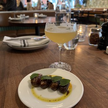 Bettina - Nduja stuffed dates - Pizza Near Me - Santa Barbara, California Bettina - Nduja stuffed dates - Pizza Near Me - Santa Barbara, California