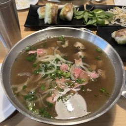 Medium Pho (rare steak and brisket cubes) Medium Pho (rare steak and brisket cubes)