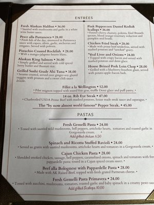 Menu photo 8 Jens' Restaurant Anchorage, AK