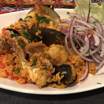 Incazteca - Arroz con mariscos - Peruvian Near Me - Port Chester, New York