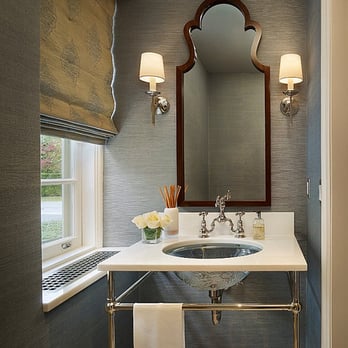 Custom Kitchen Counters - Powder vanity - General Contractors Near Me Custom Kitchen Counters - Powder vanity - General Contractors Near Me