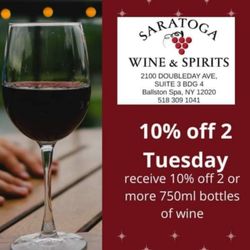 Saratoga Wine And Spirits in Ballston spa gift card