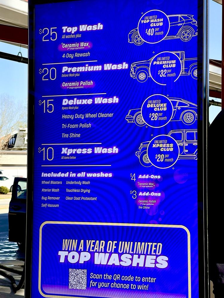 Sam’s X Press Car Wash