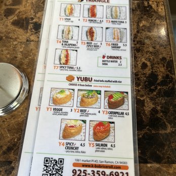 K-BOB - Menu - Korean Near Me - San Ramon, California