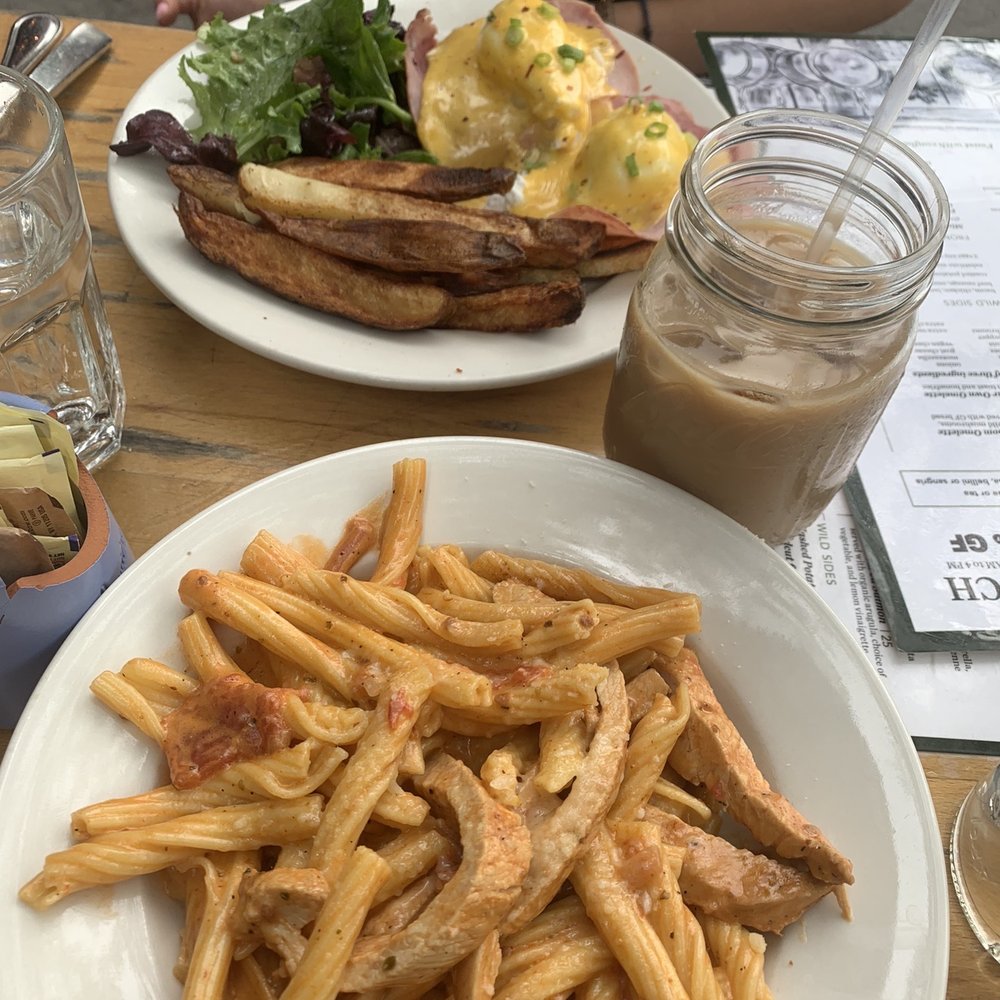 WILD - Eggs Benedict, Garganelli Alla Vodka - New American Near Me - New York, New York WILD - Eggs Benedict, Garganelli Alla Vodka - New American Near Me - New York, New York