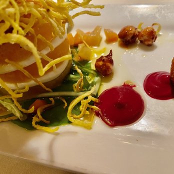 Painted Pony - Beet salad with candied hazelnuts. Fabulous - New American Near Me - Saint George, Utah