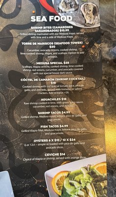 Menu photo 4 Medusa Bar & Grill Springdale, AR
