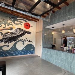 Umi Bento - Beautiful mural.