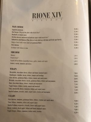 Menu photo 4 Rione XIV Rome, RM Menu photo 4 Rione XIV Rome, RM