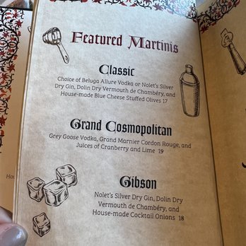 Enchanted Rose - Martini Menu - Lounges Near Me - Lake Buena Vista, Florida Enchanted Rose - Martini Menu - Lounges Near Me - Lake Buena Vista, Florida