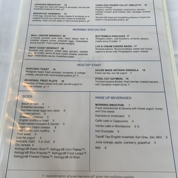 Café One - Breakfast menu - Canadian (New) Near Me - Vancouver, British Columbia Café One - Breakfast menu - Canadian (New) Near Me - Vancouver, British Columbia