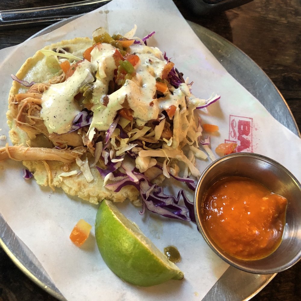 Basin 141 - Shredded chicken taco - Gastropubs Near Me - Monrovia, California